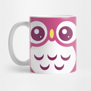 Purple Cute baby Owl Mug